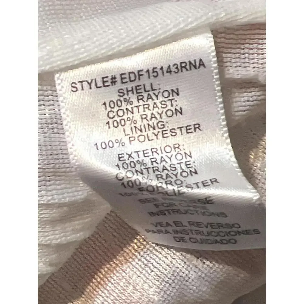 Altar’d State Women's cottagecore Casual Dress Blue Leaf - Picture 7 of 7